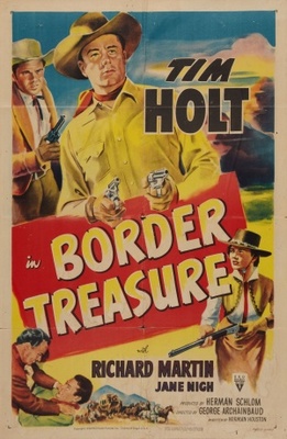 Border Treasure movie poster (1950) pillow