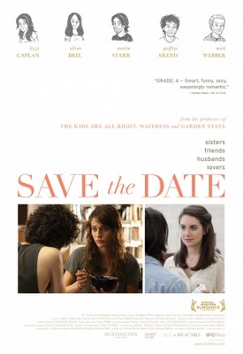 Save the Date movie poster (2012) wooden framed poster