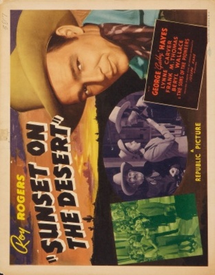 Sunset on the Desert movie poster (1942) mouse pad