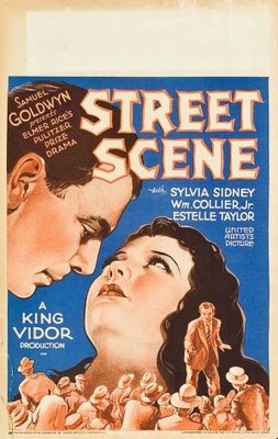 Street Scene movie poster (1931) pillow