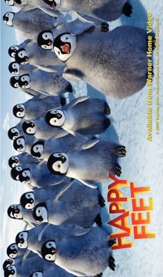Happy Feet movie poster (2006) mouse pad