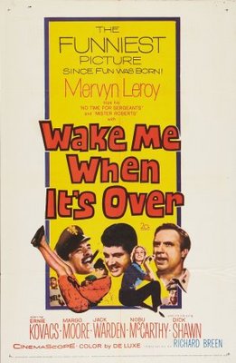 Wake Me When It's Over movie poster (1960) mug