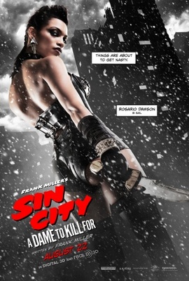 Sin City: A Dame to Kill For movie poster (2014) poster with hanger