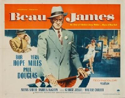 Beau James movie posters (1957) wood print