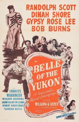 Belle of the Yukon movie posters (1944) poster with hanger