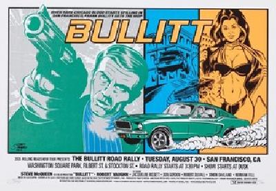 Bullitt movie posters (1968) Stickers MOV_2231680