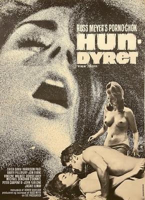 Vixen! movie posters (1968) wood print