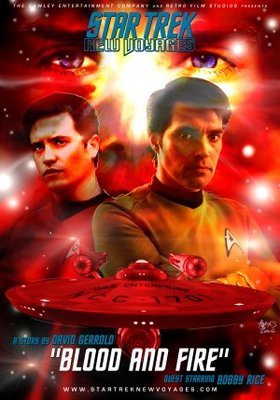 Star Trek: New Voyages movie poster (2004) wood print