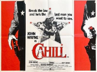 Cahill U.S. Marshal movie posters (1973) pillow