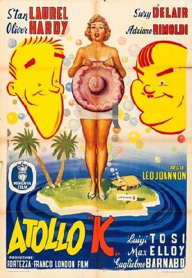 Atoll K movie posters (1951) pillow