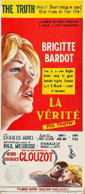 La vérité movie posters (1960) wood print
