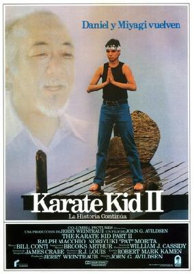 The Karate Kid, Part II movie posters (1986) mug