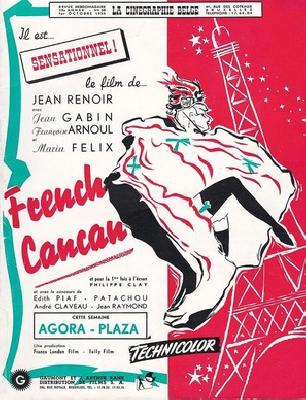 French Cancan movie posters (1955) wooden framed poster