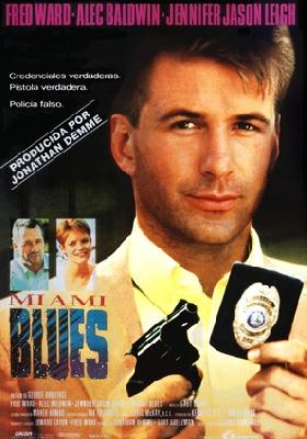 Miami Blues movie posters (1990) wooden framed poster