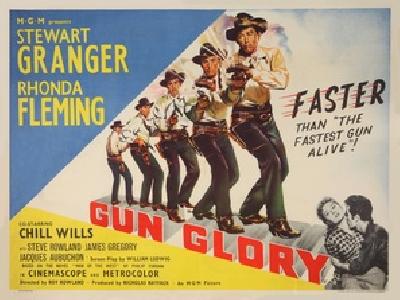 Gun Glory movie posters (1957) pillow