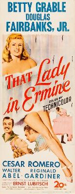 That Lady in Ermine movie posters (1948) mug