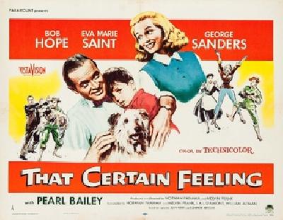 That Certain Feeling movie posters (1956) wooden framed poster