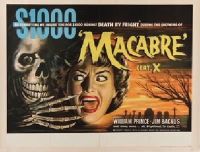 Macabre movie posters (1958) tote bag #MOV_2254174