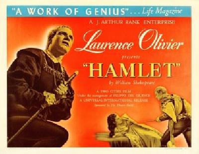 Hamlet movie posters (1948) poster with hanger