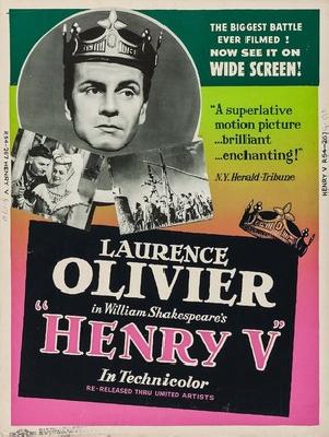 Henry V movie posters (1944) canvas poster