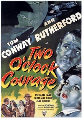 Two O'Clock Courage movie poster (1945) hoodie