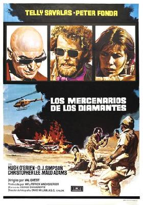 Killer Force movie posters (1976) metal framed poster