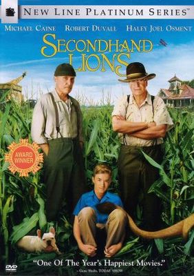Secondhand Lions movie poster (2003) poster with hanger