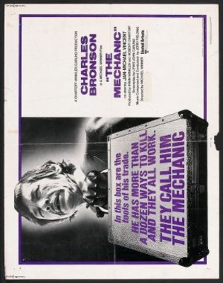 The Mechanic movie poster (1972) wood print