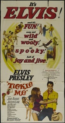 Tickle Me movie poster (1965) wood print
