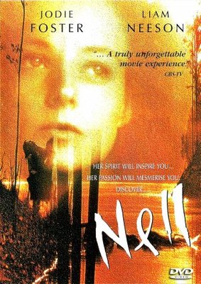 Nell movie poster (1994) wood print