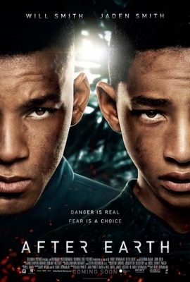 After Earth movie poster (2013) wood print