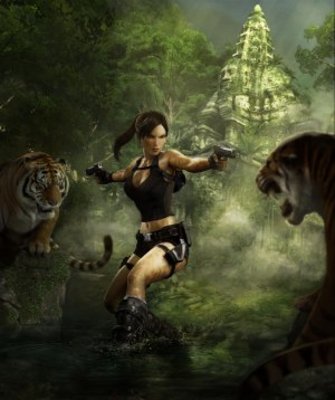 Tomb Raider: Underworld movie poster (2008) pillow