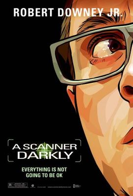 A Scanner Darkly movie poster (2006) canvas poster