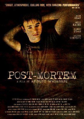 Post-Mortem movie poster (2010) wood print