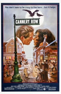 Cannery Row movie poster (1982) wooden framed poster