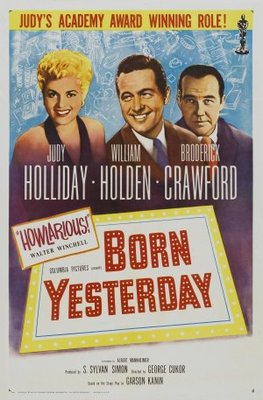 Born Yesterday movie poster (1950) poster with hanger