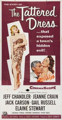 The Tattered Dress movie poster (1957) poster