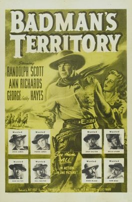 Badman's Territory movie poster (1946) Mouse Pad MOV_27cf85f6