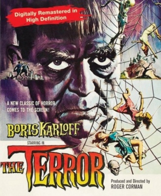 The Terror movie poster (1963) metal framed poster