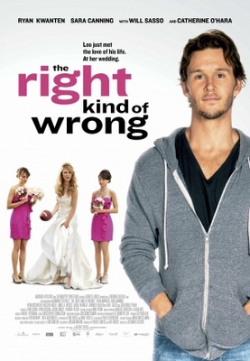 The Right Kind of Wrong movie poster (2013) canvas poster