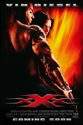 XXX movie poster (2002) metal framed poster