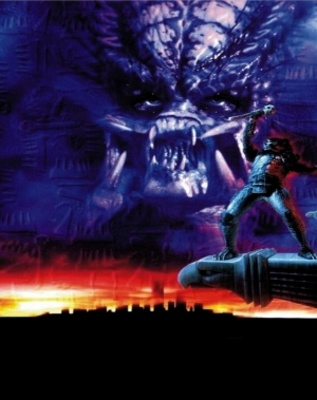 Predator 2 movie poster (1990) wood print