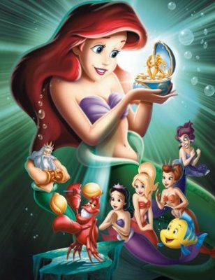 The Little Mermaid: Ariel's Beginning movie poster (2008) wood print