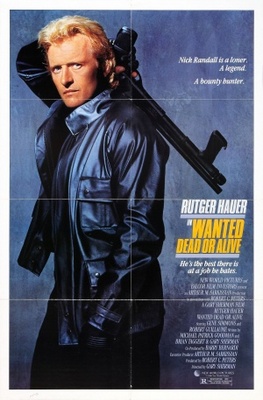 Wanted Dead Or Alive movie poster (1987) mug