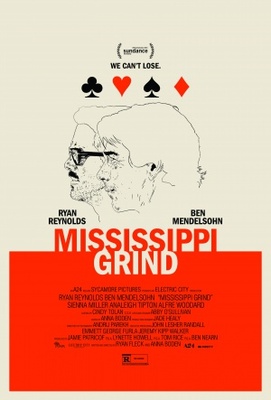 Mississippi Grind movie poster (2015) t-shirt