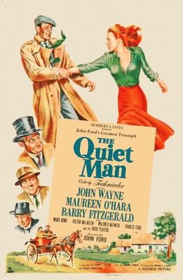 The Quiet Man movie poster (1952) metal framed poster
