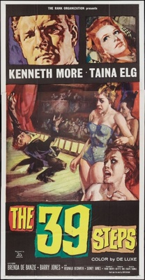 The 39 Steps movie poster (1959) poster