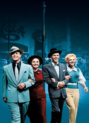 Guys and Dolls movie poster (1955) pillow