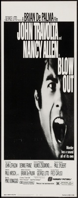 Blow Out movie poster (1981) canvas poster