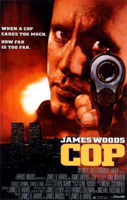 Cop movie poster (1988) wooden framed poster